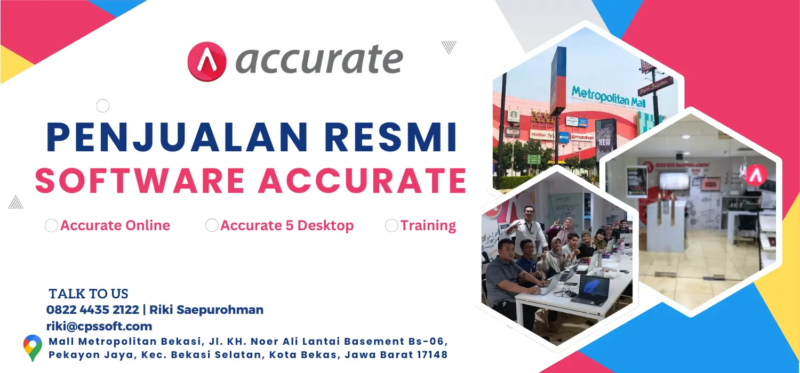 Penjualan Resmi Accurate Bekasi